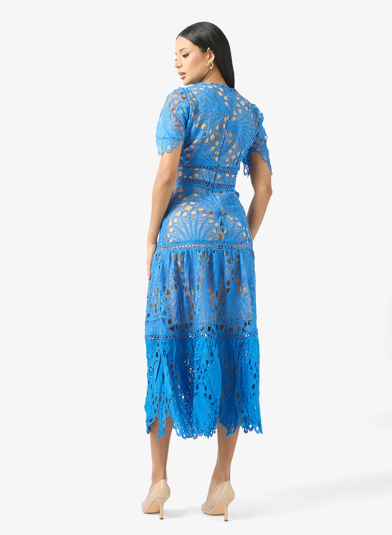 ELLA Lace A-line Dress