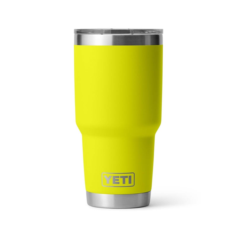يتي yeti Rambler 30 oz prabler pacuum stail steel معزول مع Magslider Lid Firefly أصفر - Image 3