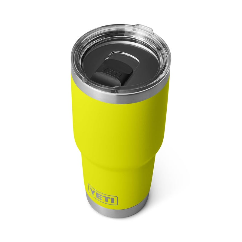 يتي yeti Rambler 30 oz prabler pacuum stail steel معزول مع Magslider Lid Firefly أصفر - Image 1