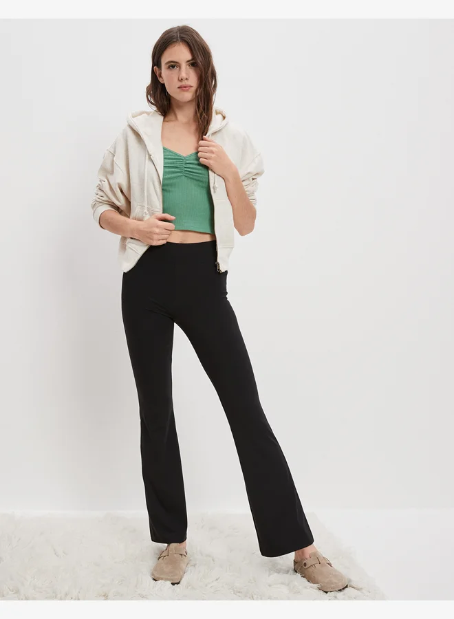 American Eagle AE Lightweight Super High-Waisted Flare Legging