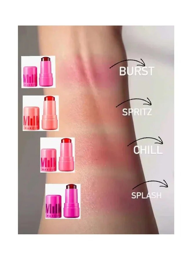 ميلك ميكب صبغة للشفاه والخدود (انفجار - وردي خشخاشي) ‎17 أونصة / 5 غرام - Image 3