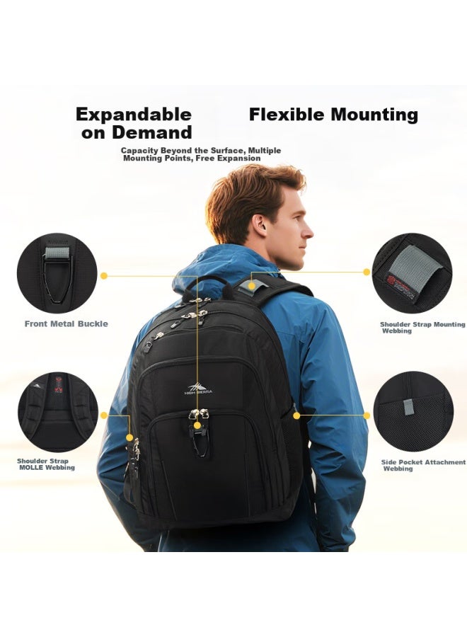 High Sierra New Shuoli Group Backpack For Women, Large Capacity Outdoor Travel Bag, City Commute Lightweight Hiking Backpack - Image 4