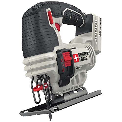 PORTER CABLE PORTER-CABLE 20V MAX Cordless Jigsaw, up to 2,500 SPM, Bare Tool Only (PCC650B) - Image 1