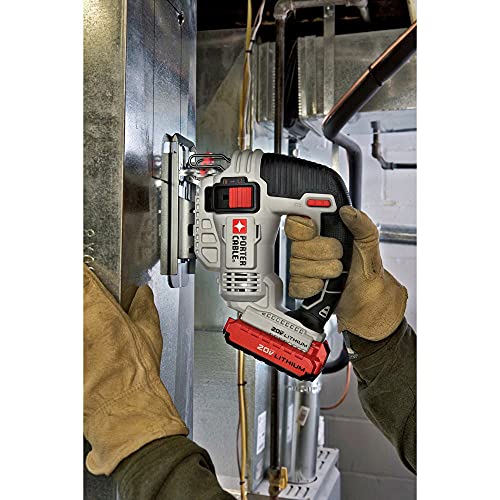 PORTER CABLE PORTER-CABLE 20V MAX Cordless Jigsaw, up to 2,500 SPM, Bare Tool Only (PCC650B) - Image 5