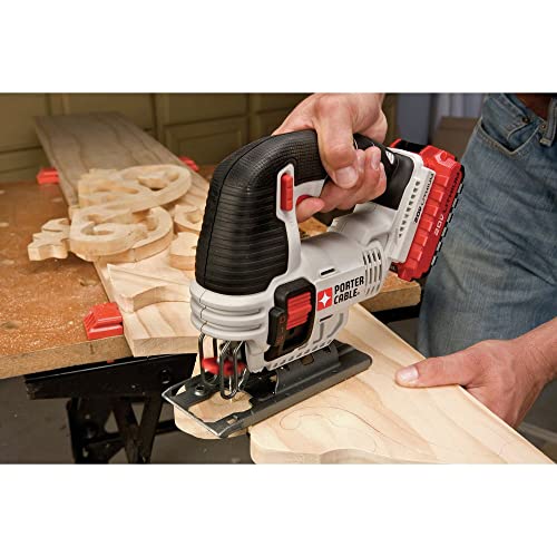 PORTER CABLE PORTER-CABLE 20V MAX Cordless Jigsaw, up to 2,500 SPM, Bare Tool Only (PCC650B) - Image 4