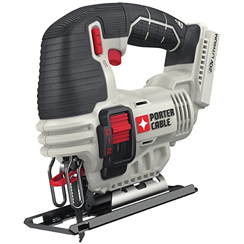 PORTER CABLE PORTER-CABLE 20V MAX Cordless Jigsaw, up to 2,500 SPM, Bare Tool Only (PCC650B) - Image 2