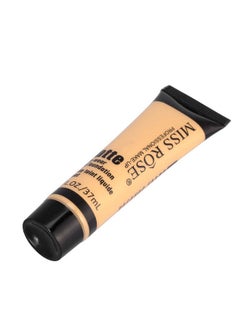 Brrnoo Miss Rose Matte Foundation Smooth Liquid Concealer Cream Makeup Base Face Liquid Foundation Matte Wear Concealer Sun Block Cream(2) Miss Rose Matte Foundation  - Image 1