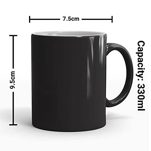Gift Arcadia Ceramic Super Dad & Mom Color Changing Coffee Mug - 2 Pieces, Multicolor, 330ml (A315) - Image 4