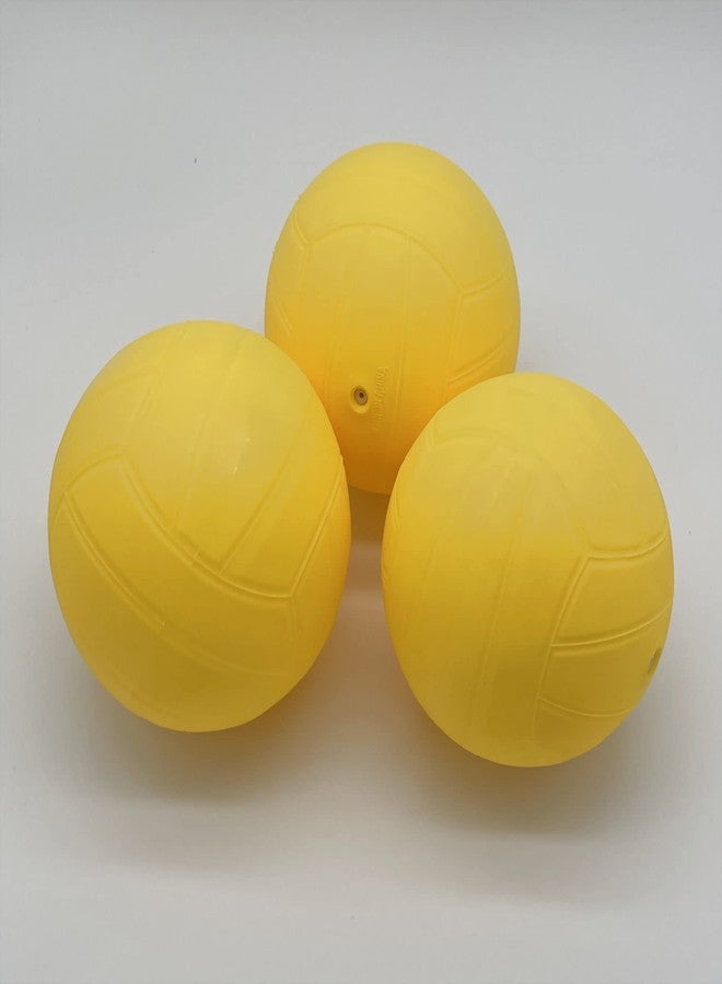 Aolowewin Spike Replacement Balls for All Roundnet Game Sport, 3.5-inch Soft Bouncing Balls, Spike Roundnet Game Balls (3X Balls with Pump) - Image 4