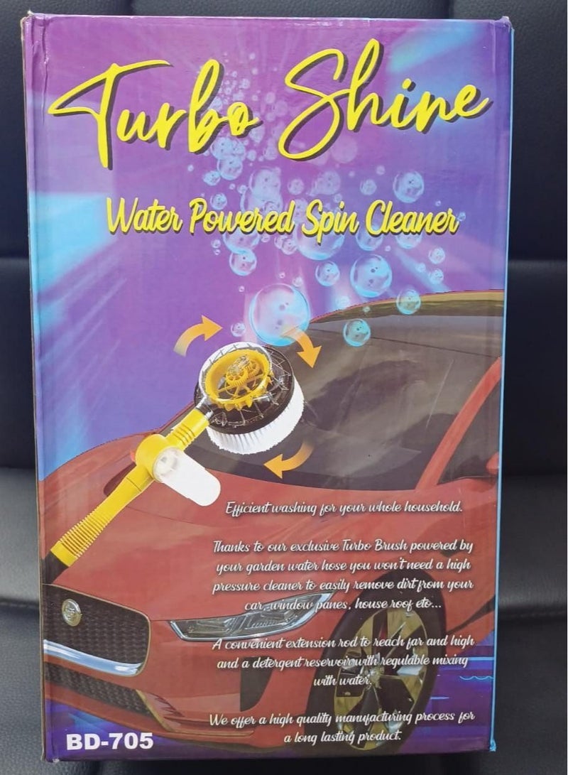 Turbo Shine Water Powered Spin Cleaner