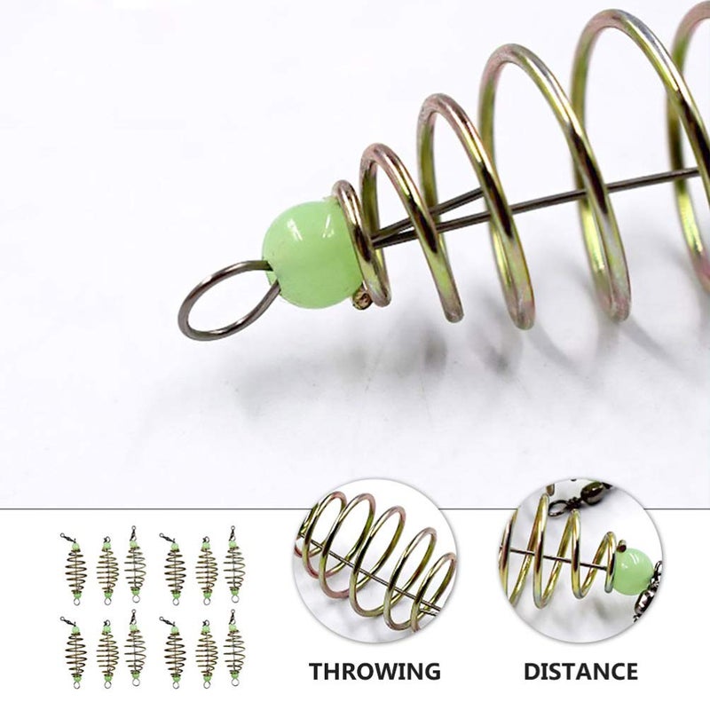 WINOMO 24Pcs Fishing Bait Trap Cage Feeder Basket Holder Coarse Lure Feeder Carp Lure Fish Accessories - Image 4