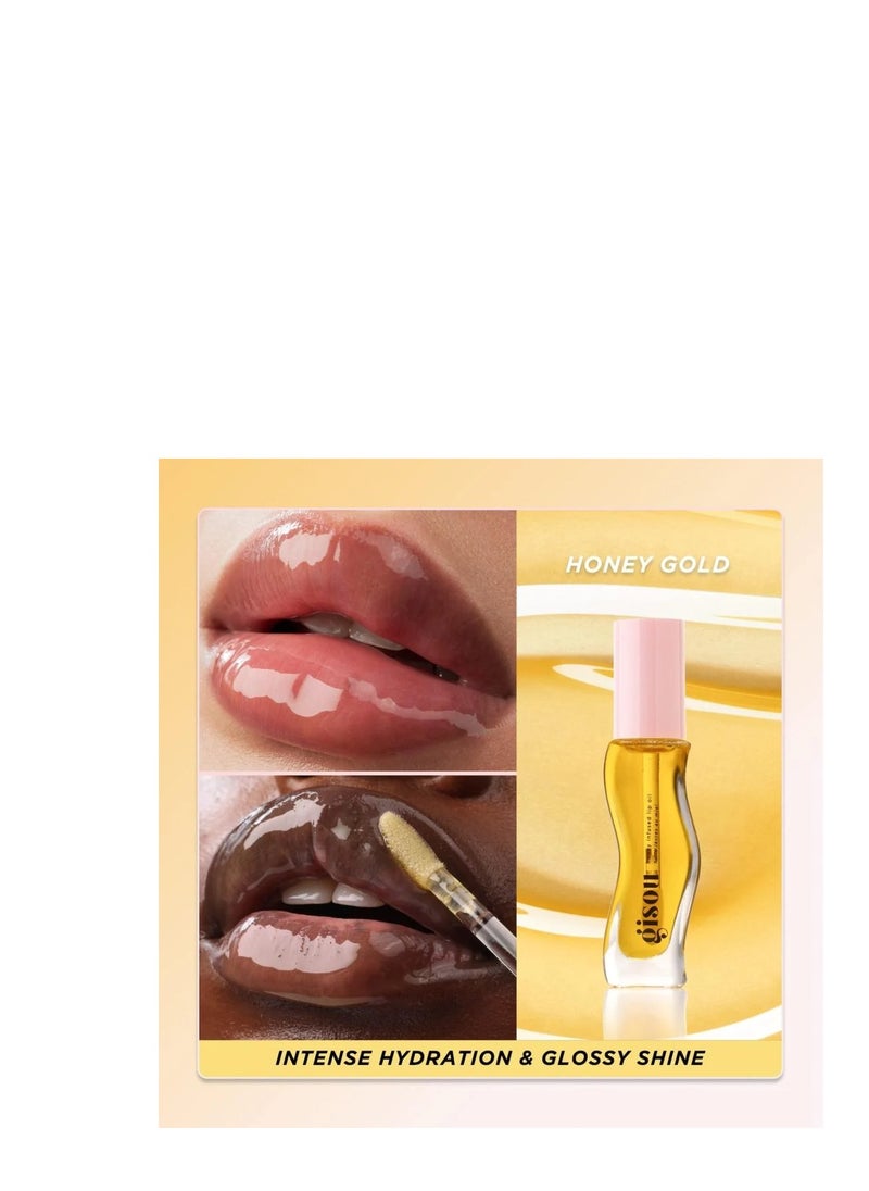 Gisou Gisoo Lip Gloss & Moisturizer 8ml - Honey  - Image 3