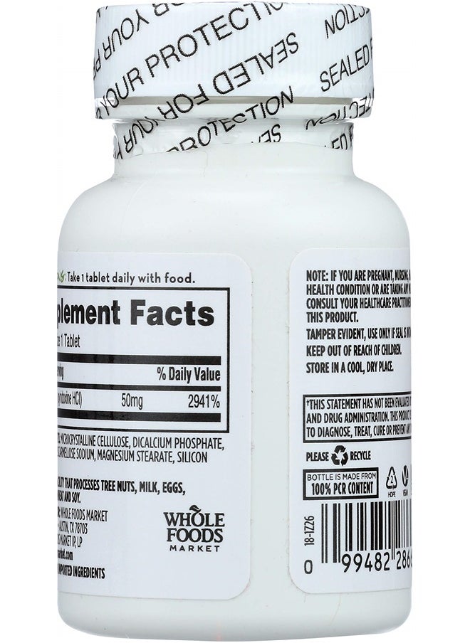 365 Everyday Value , Vitamin B6 50mg, 50 ct  - Image 4