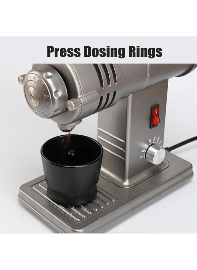 silvercnc 58mm Coffee Dosing Cup, Aluminum Alloy Espresso Dosing Funnle Coffee Dosing Ring Distributor Coffee Accessories  - Image 2