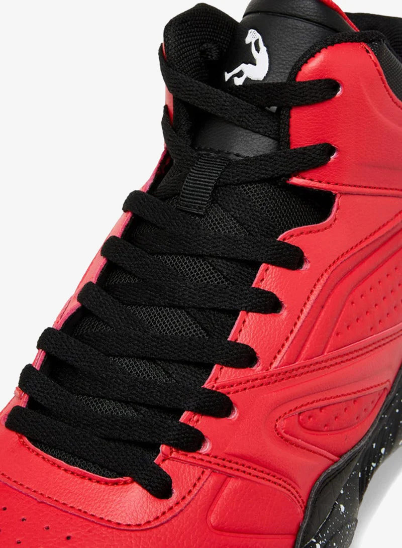 SHAQ RED Men Lace-Up Basketball Shoes for Men | Best Price UAE