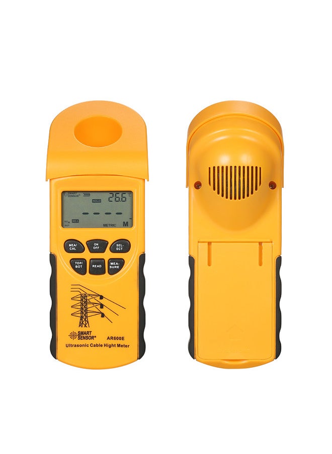 SMART SENSOR - Professional Digital LCD Ultrasonic Cable Height Meter Handheld Height Cable Tester Measuring the Height of Overhead Cables 3-23m - Image 1
