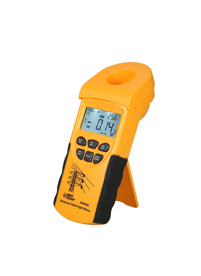SMART SENSOR - Professional Digital LCD Ultrasonic Cable Height Meter Handheld Height Cable Tester Measuring the Height of Overhead Cables 3-23m - Image 1