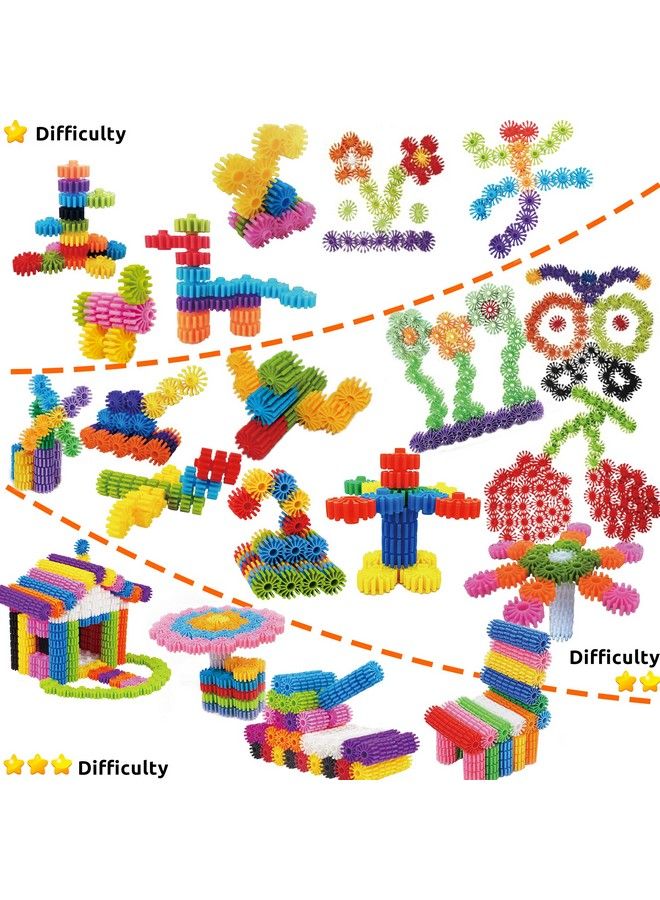 RAINBOW TOYFROG Interlocking Gears Toys For Kids 100 Piece Kit With Tote Colorful Manipulatives For Preschool Sensory Bin Or Occupational Therapy Tools Stem Building Toys For Girls & Boys  - Image 3