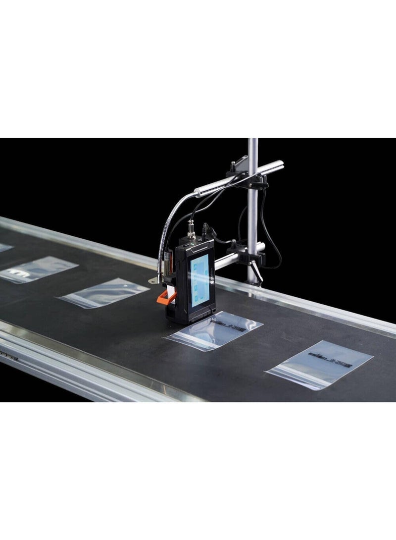 بنتساي BENTSAI E61P Thermal Inkjet Coding Printer with 4.3-Inch Touch Screen, Auto Conveyor Coding, Rotating Bracket - Image 4