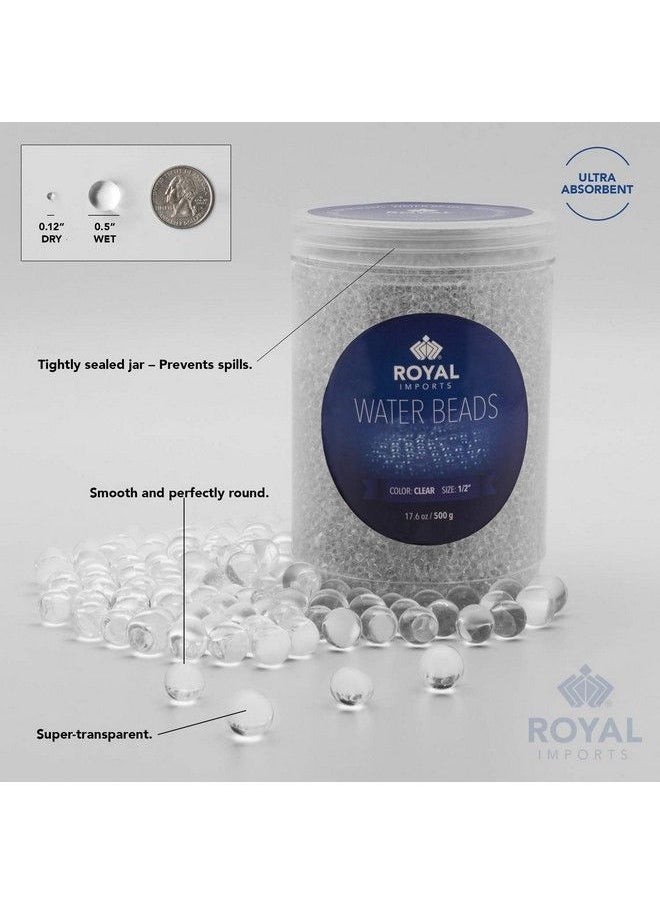 CYS EXCEL Clear Glass Marble Gemstone Vase Filler (1 Lb) ; Multiple Color Choices Aquarium Glass Round Marble Beads ; Decorative Mosaic Glass Gem Pebbles (Approx. 8093 Pcs)  - Image 5