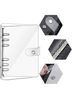 Generic A5 Clear Binder Cover 6 Hole Ring Binder  - Image 3