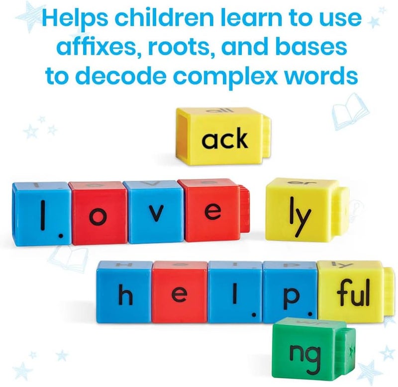 Hand2Mind Reading Rods - Prefixes & Suffixes Learning Set for Kids - Image 5