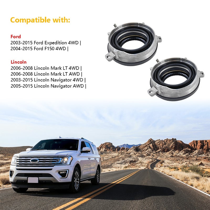 4WD Auto Locking Hub Actuator 4-Wheel Drive 4x4 Axle Actuator Fit for Ford F150 2004-2015 Ford Expedition 2003-2015, Lincoln Mark LT 2006-2008, Lincoln Navigator 2003-2015 OE# 7L1Z-3C247-A 600-10 - Image 5