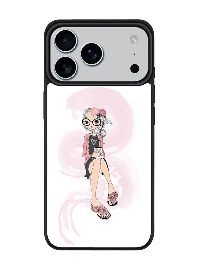 Stylizedd iPhone 17 Pro Max Case, [Compatible with MagSafe] Slim Magnetic cover Phone Case iPhone 17 Pro Max -Nerdy Cute - Image 1