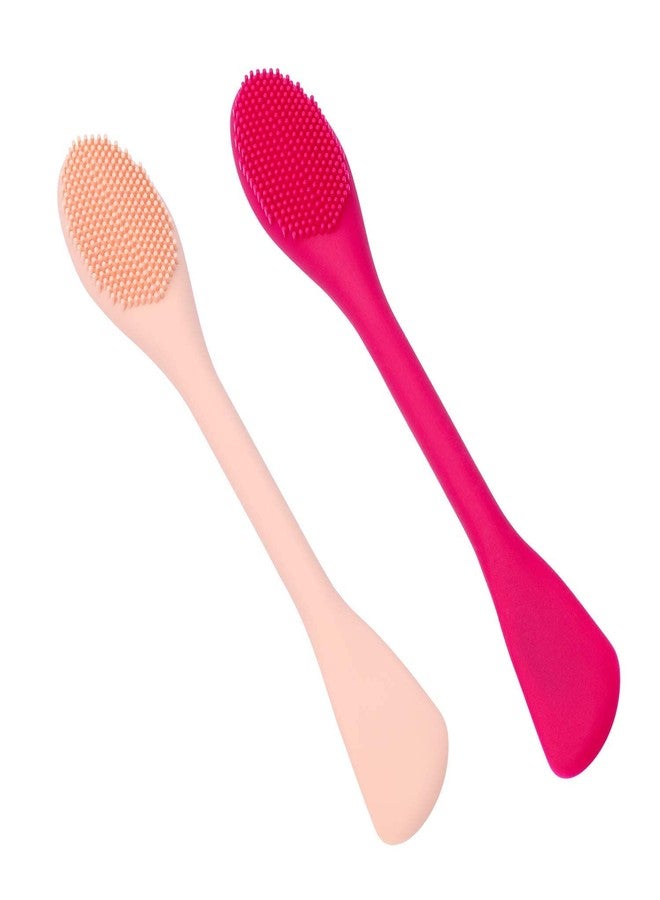 Kira 2 In 1 Silicone Face Mask Brush Double-head, Soft Face Mask, Facial Cleansing Brush and pore cleaner For Women (Pack Of 1) - Image 1