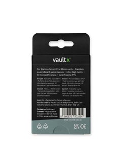 Vault X Vault X Standard Board Game Sleeves for Cards of 63x88mm Protect, Preserve with Non-PVC Anti-Static Fitted Sheath (50pcs)  - Image 3