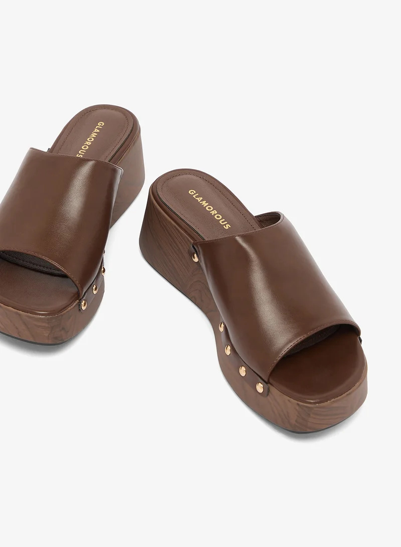 GLAMOROUS  Casual Wedge Sandals for Women | Best Price UAE