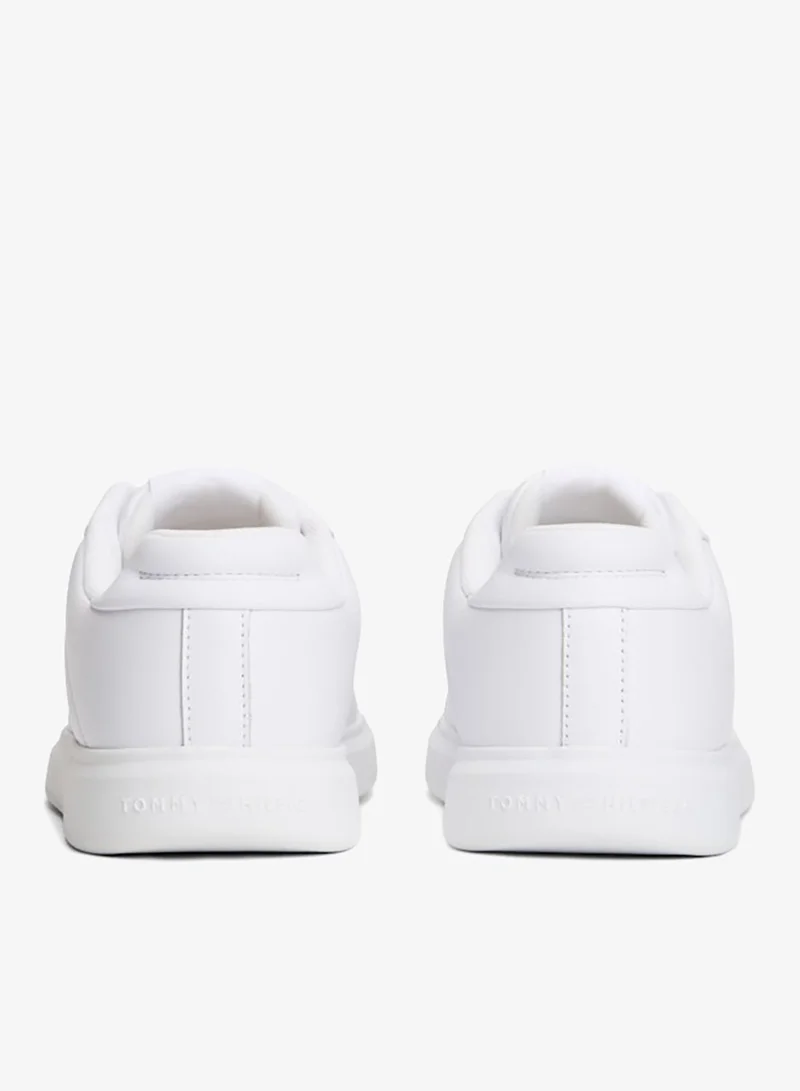 TOMMY HILFIGER  Lightweight Leather Cupsole Court Trainers for Women | Best Price UAE