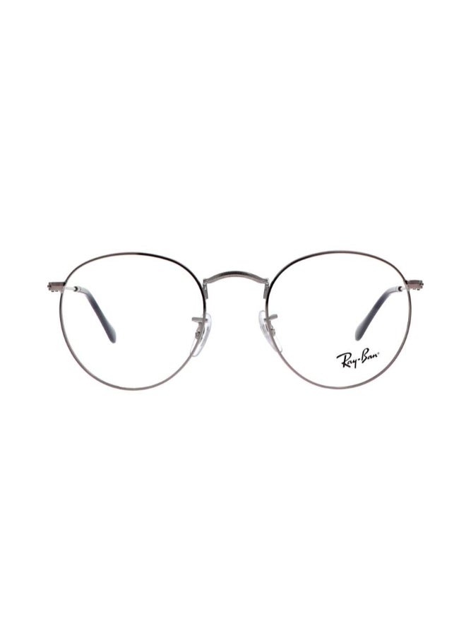 Ray-Ban Men Round Shape Plastic Eyeglass Frames 2502 - Lens Size: 47 Mm - Gunmetal - Image 2