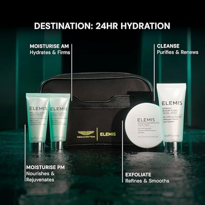 ELEMIS x Aston Martin Formula One™ Team Deluxe Discovery Skincare Collection ($162 Value) - Travel Essentials - Image 2