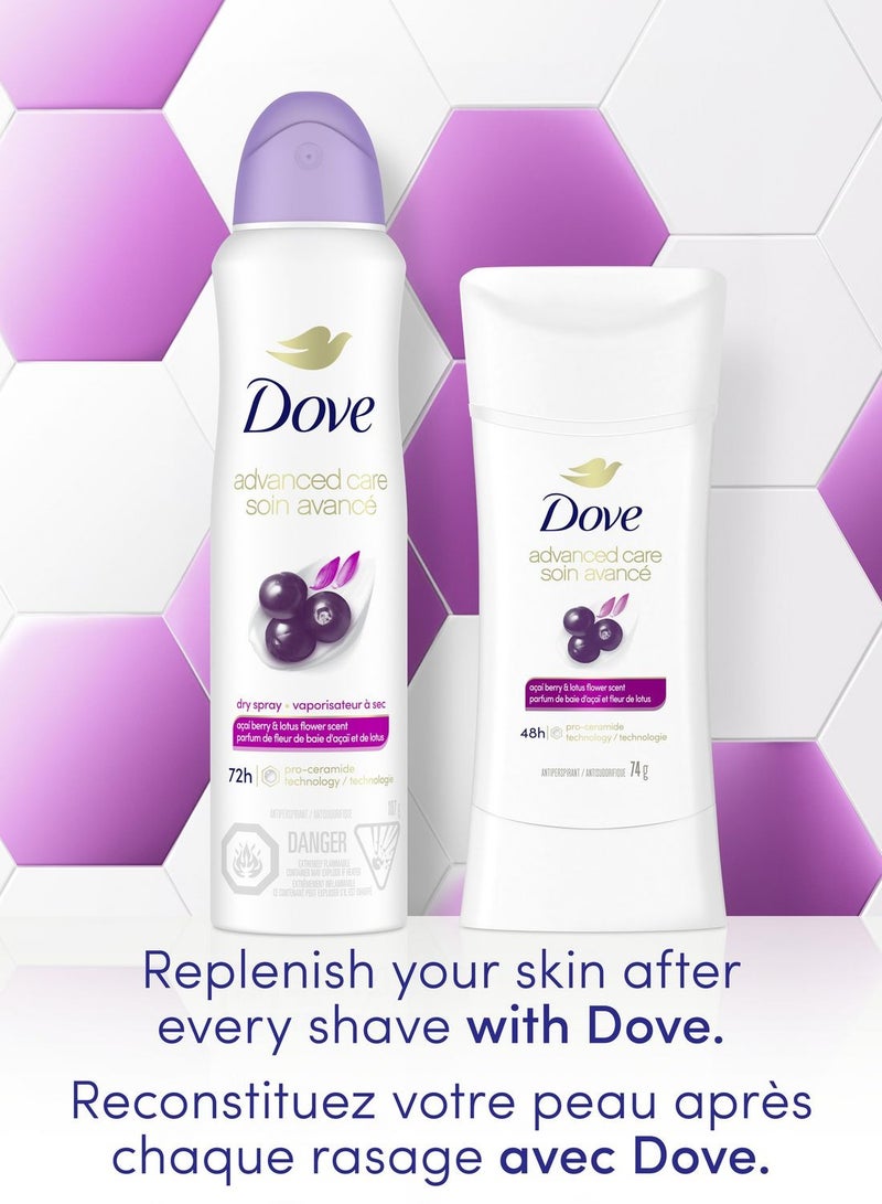 Dove Dove Açaí Berry & Lotus Flower Antiperspirant Stick 74 g  - Image 3