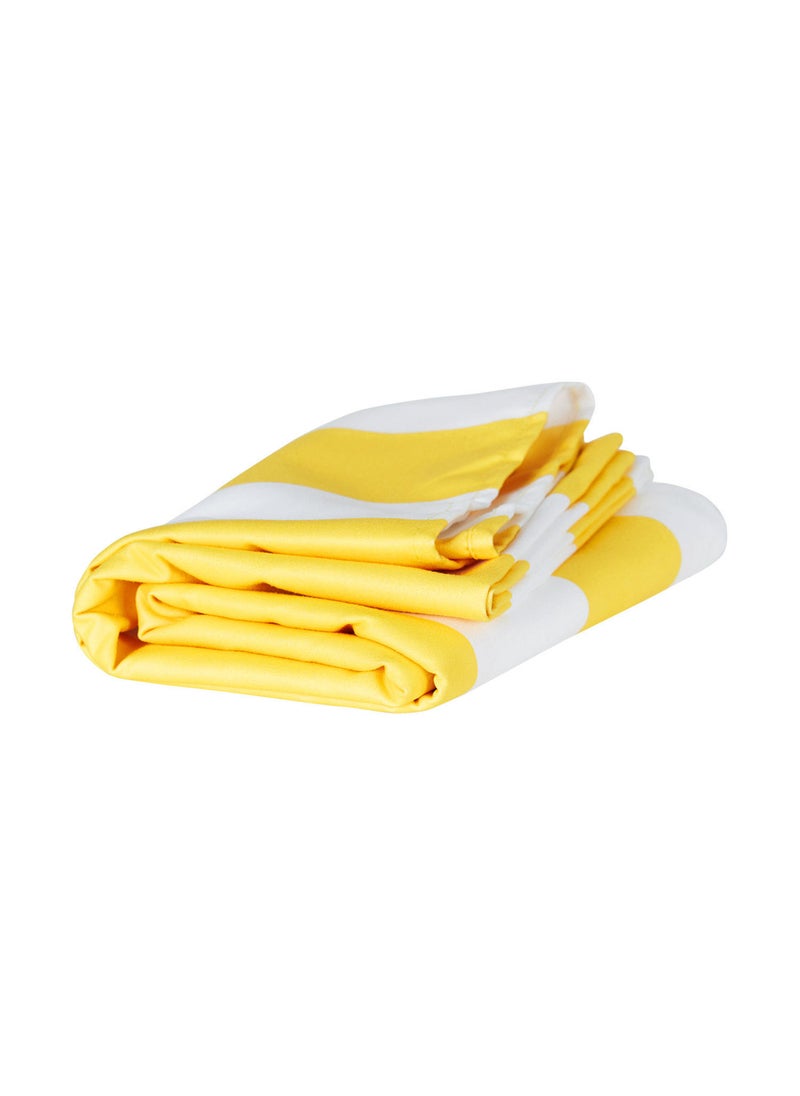 Dock & Bay Dock & Bay Beach Towel, Super Absorbent, Quick Dry, Sand Free, Compact & Lightweight, 100% Recycled Materials, Includes bag - Large (160x90cm) - BORACAY YELLOW  - Image 3