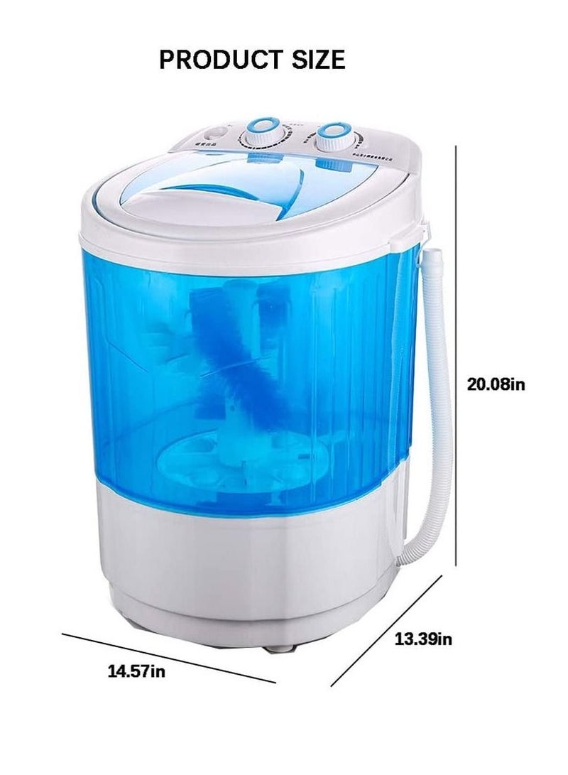 Shoe Washing Machine Small Household, Portable Lazy Washing Machine, 360° Cleaning, 10 Minutes Fast Cleaning, Safe Material Does Not Hurt Shoes Blue/White  - Image 2