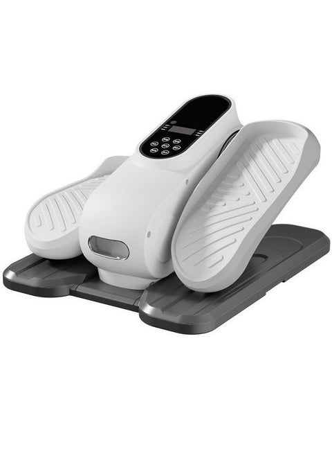 Under Desk Elliptical Machine, Ellipse Leg Exerciser for Seniors Fully Assembled, Quiet & Portable Electric Seated Pedal Exerciser with Remote Control & 12 Adjustable Speeds