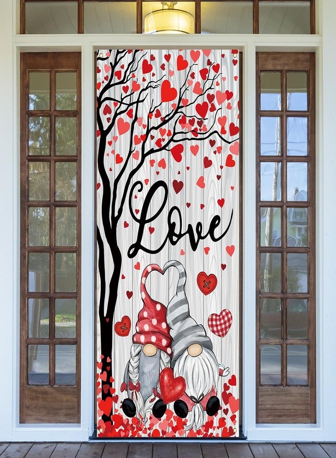 Yarcooly Valentines Day Ddecorations Galentines Day Door Cover Valentines Day Decorations for Home Party - Image 1