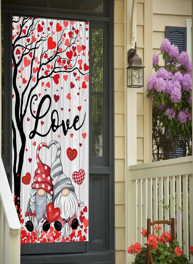 Yarcooly Valentines Day Ddecorations Galentines Day Door Cover Valentines Day Decorations for Home Party - Image 3
