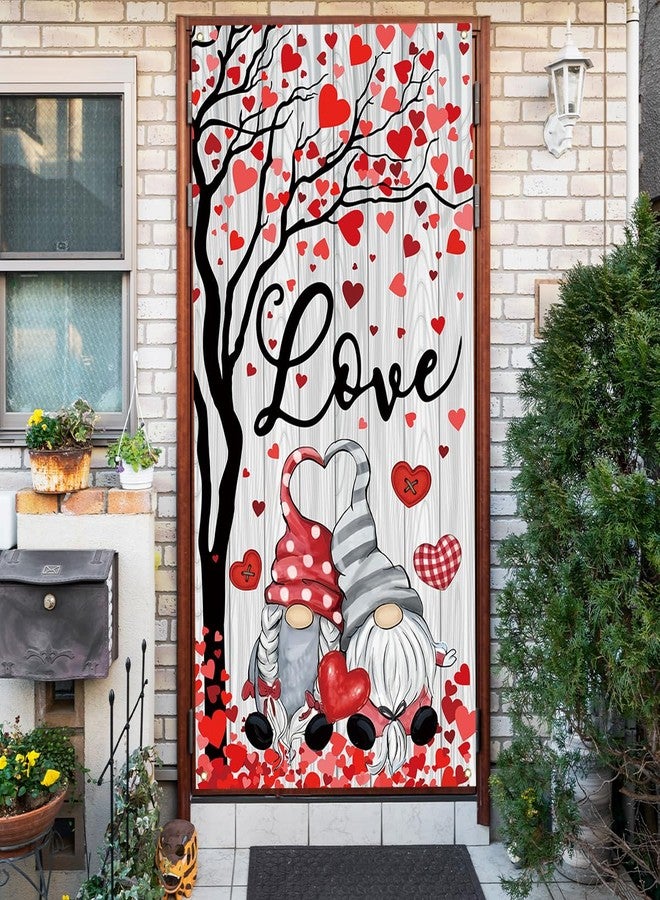 Yarcooly Valentines Day Ddecorations Galentines Day Door Cover Valentines Day Decorations for Home Party - Image 4