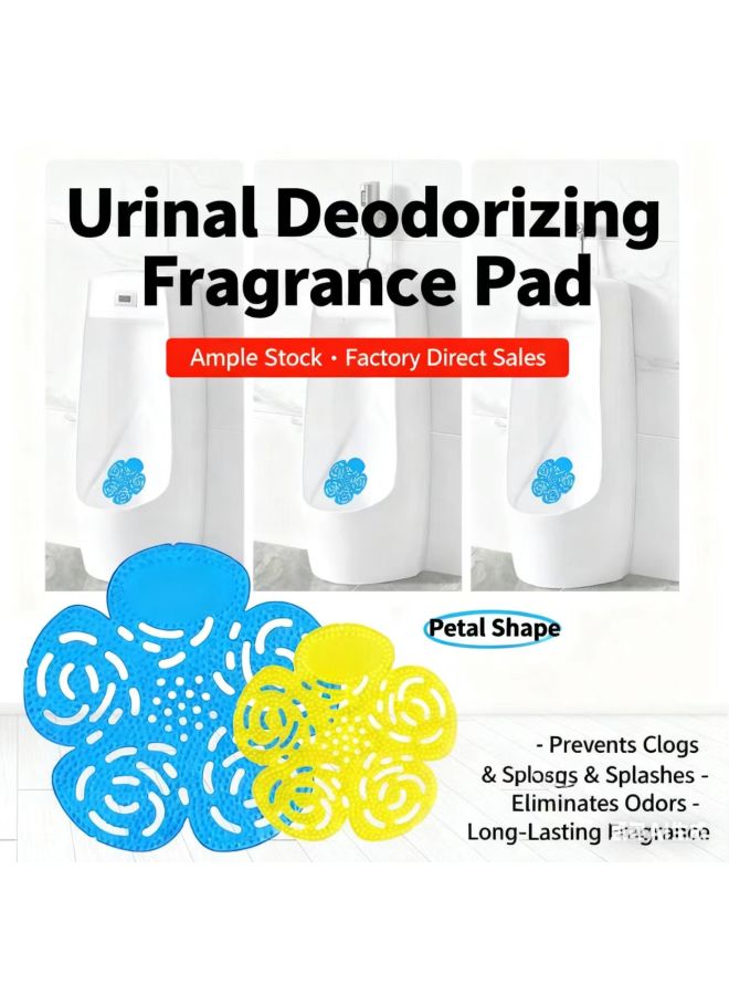 أدوات إزالة العرائق لتطوير البول تستخدم في الحمام المنزلي ، حمام تنظيف مرشح أدوات إزالة العرائق زهرة البحر الأزرق 12pcs - Image 1