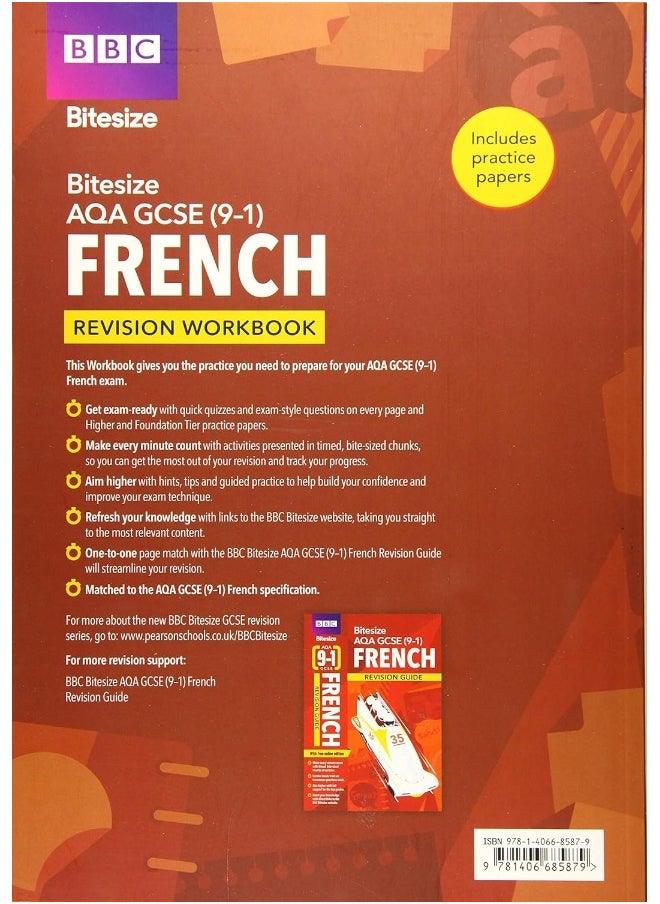 null - BBC Bitesize AQA GCSE (0-1) French Revision Workbook - 2023 and 2024 exams - Image 1