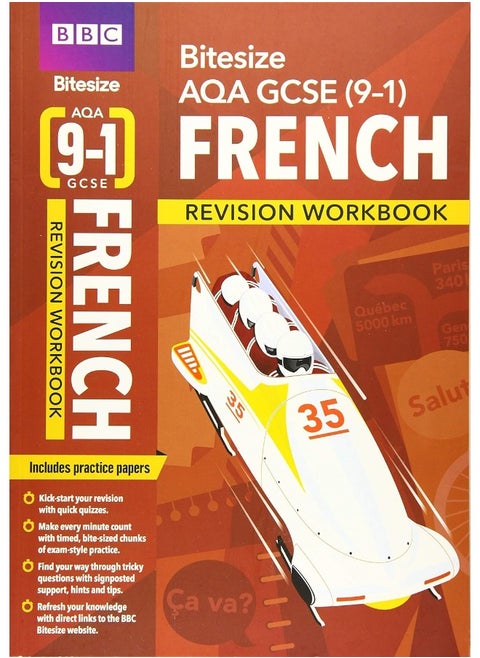 BBC Bitesize AQA GCSE (0-1) French Revision Workbook - 2023 and 2024 exams