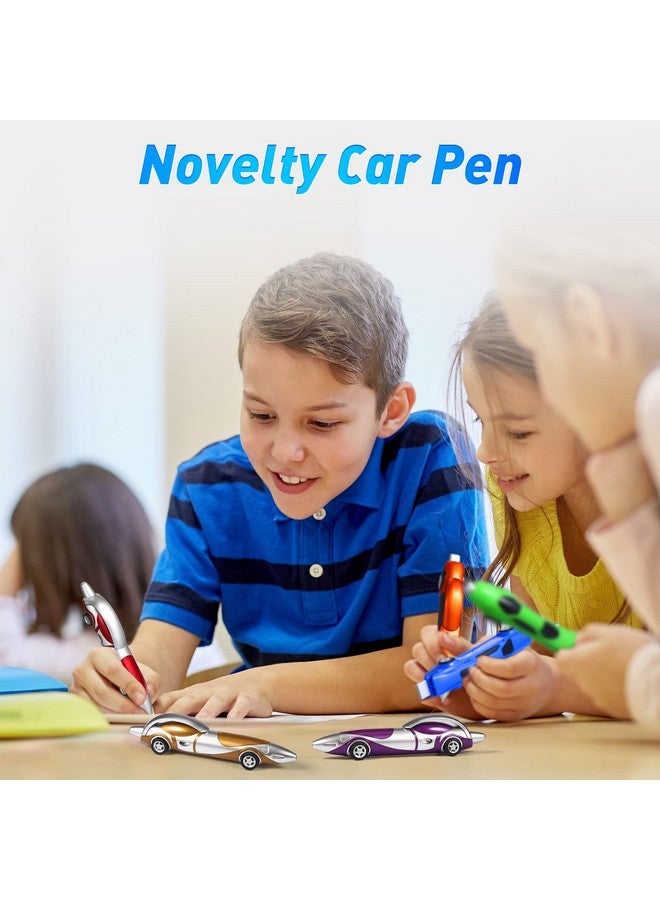 تشينكو 20 قطعة من الأقلام الرائعة، أقلام مرحة، أقلام سيارات مثيرة للاهتمام، أقلام مبتكرة للمراهقين، أقلام حبر رائعة ومضحكة، أقلام سيارات سباق، أقلام لطيفة للأولاد والأطفال، لوازم مكتبية للمدرسة، 4 أنماط - Image 3