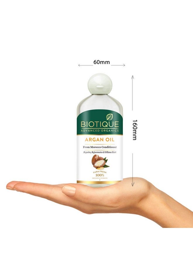 Biotique Argan Oil Hair Conditioner from Morocco (Repairs, Rejuvenates, and Silkens Hair) 300ml - Image 3