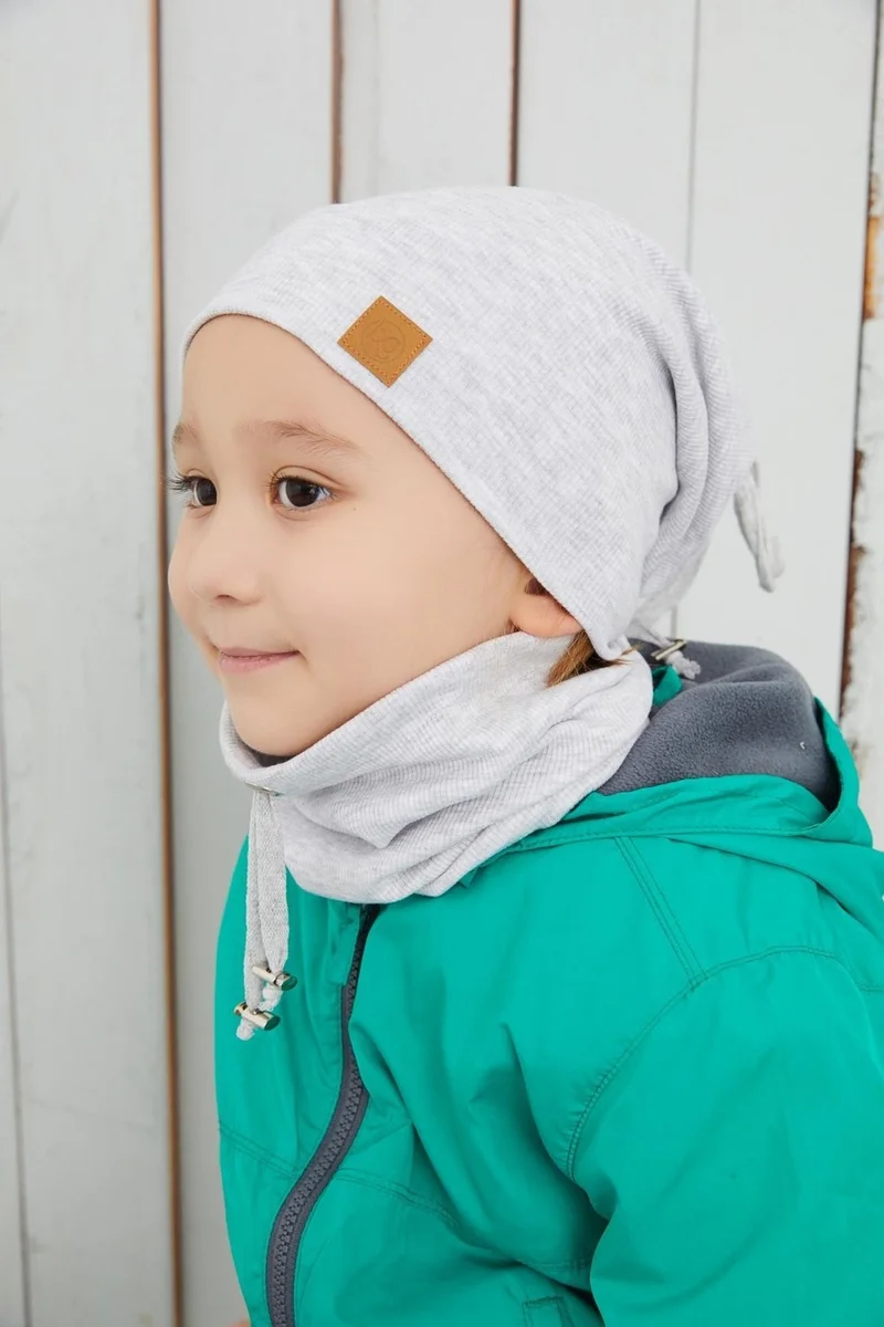 بيبيجيز Boy's Melange Hat Beanie Handmade Cotton Camisole