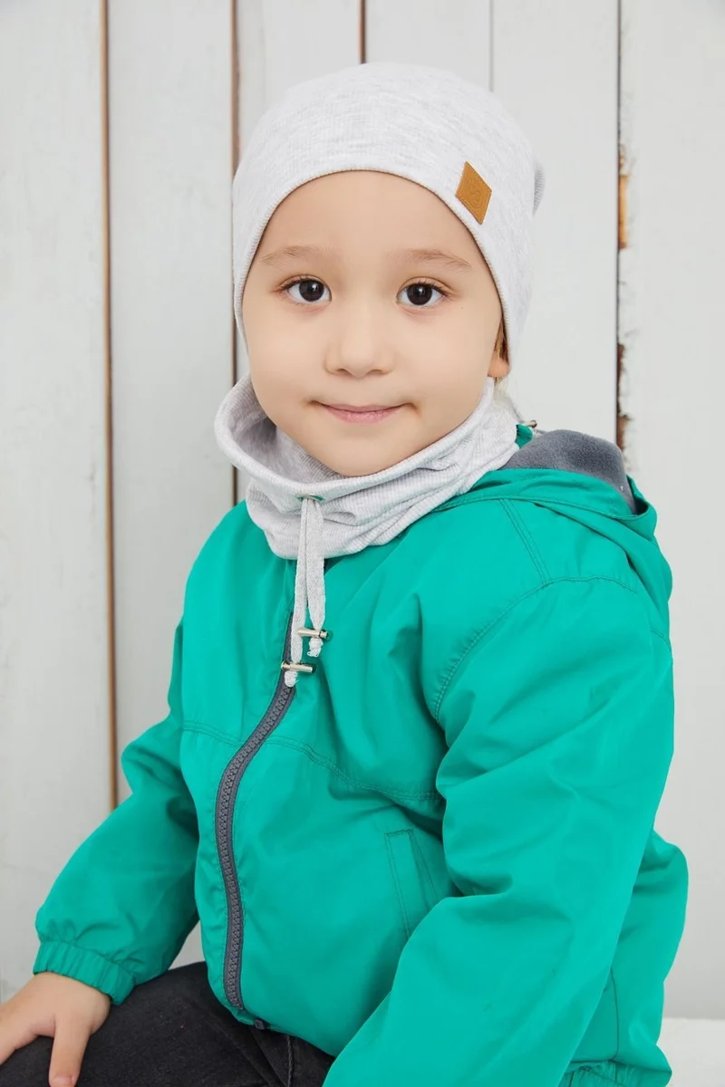 بيبيجيز Boy's Melange Hat Beanie Handmade Cotton Camisole