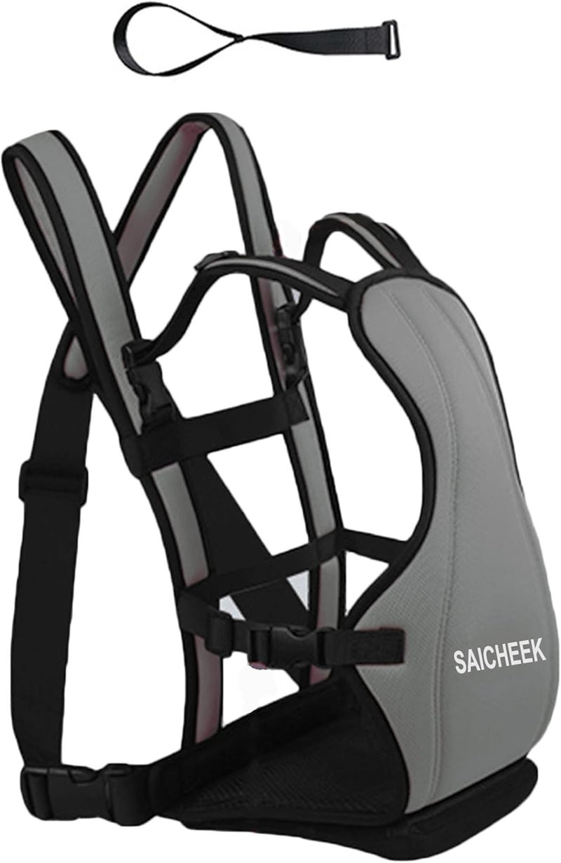 saicheek 3IN1 Toddler Travel Suitcase Seat with AntiSlip RopeRide on Suitcase for KidsKids Carrier on your Back or In The ArmsSuitable for All Kinds of Suitcases - Image 1
