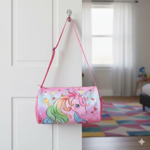 Stylbase Kids Duffle Travel Bag | Durable Lightweight Polyester Sports & Gym Kids Luggage Carry Bag for Boys & Girls | Travelling Bag for Swimming, Dance, School & Weekend Trips - Image 2